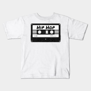 Retro 80s Music Hip Hop Mixtape Cassette Tape Kids T-Shirt